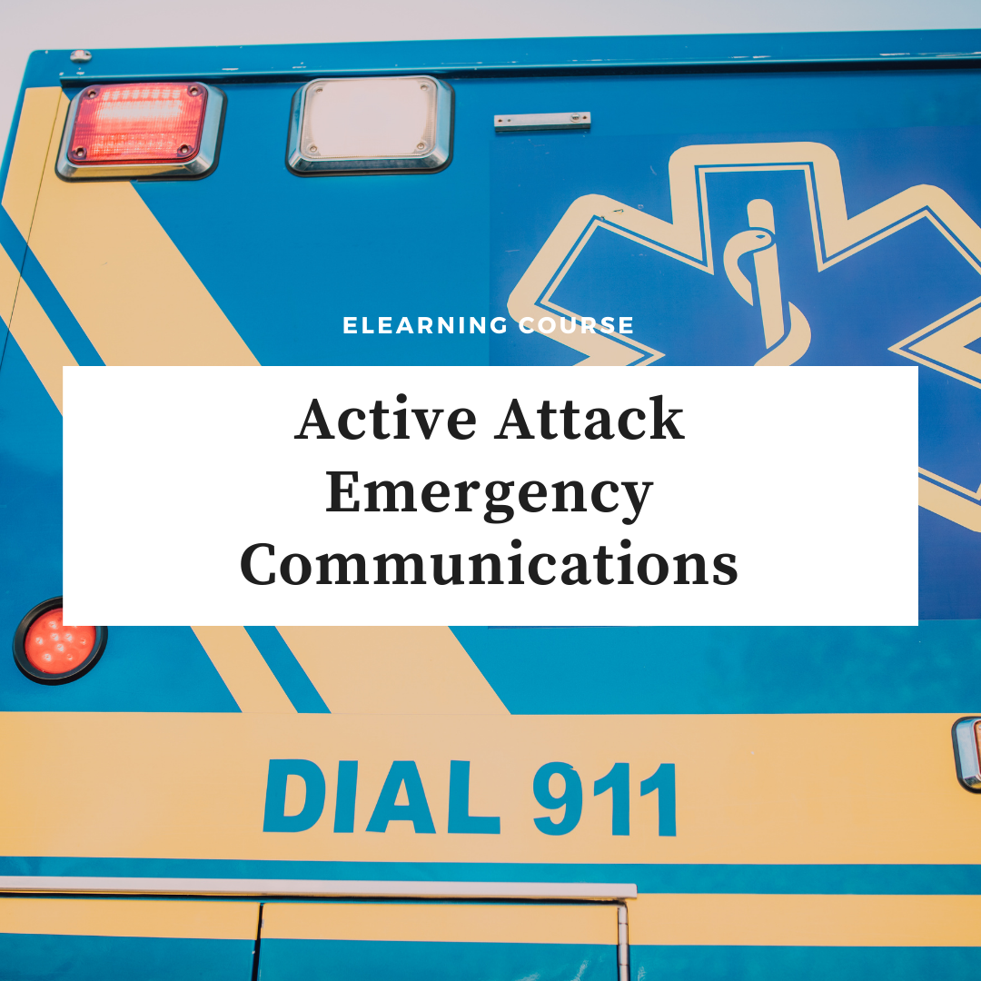 Active Attack Emergency Communications 2025-2027